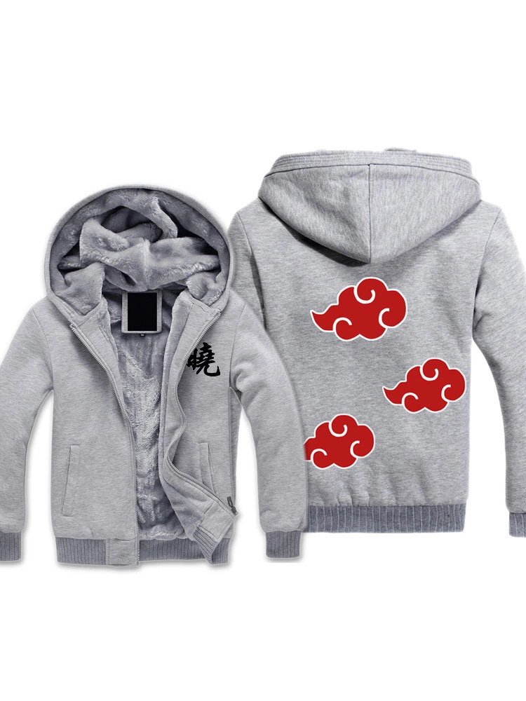 Cosplayshow Halloween Carnaval Naruto Akatsuki Logo Halloween Cosplay Hoodie Anime Cool Hoodie 5 Cosplayshow Halloween Carnaval Naruto Akatsuki Logo Halloween Cosplay Hoodie Anime Cool Hoodie - Imagen 3