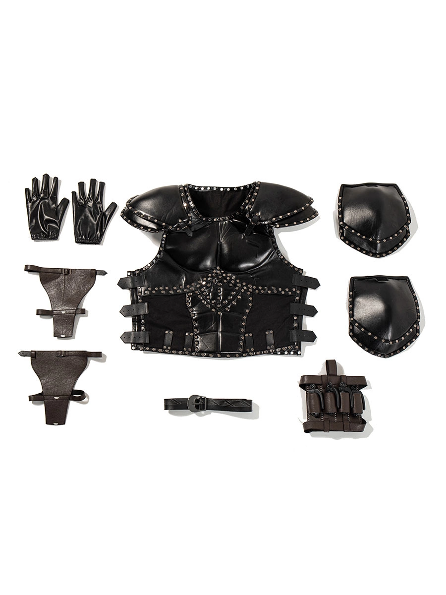 Cosplayshow The Witcher Black Cosplay Disfraz Polyester TV Drama Cosplay Disfraz Full Set 12 Cosplayshow The Witcher Black Cosplay Disfraz Polyester TV Drama Cosplay Disfraz Full Set - Imagen 10