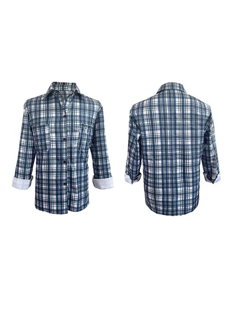 Cosplayshow TV Drama Stranger Things Temporada 4 Mike Wheeler Camisa Cosplay Disfraz 5 Cosplayshow TV Drama Stranger Things Temporada 4 Mike Wheeler Camisa Cosplay Disfraz - Imagen 3