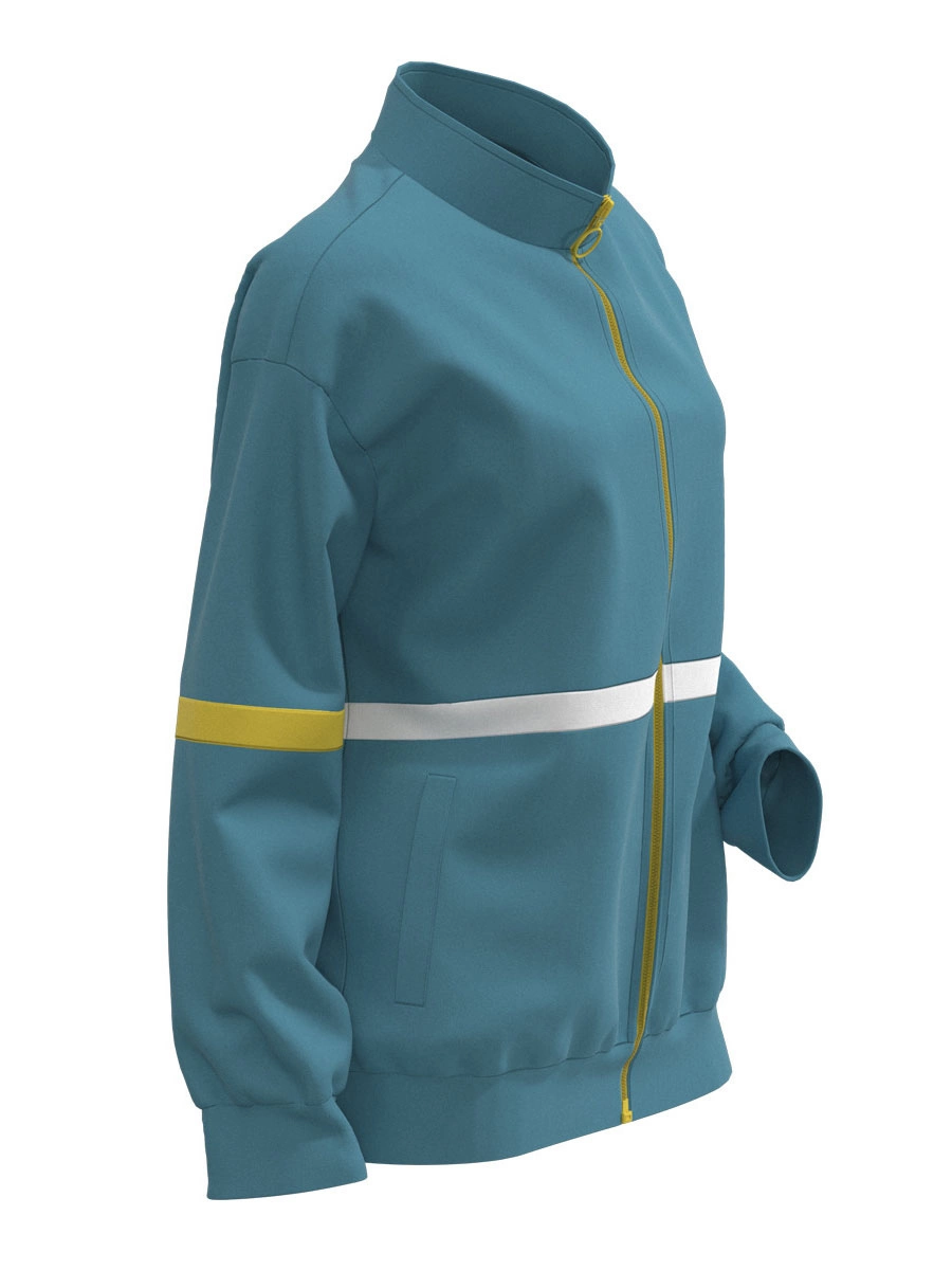 Cosplayshow TV Drama Stranger Things Temporada 4 Max Mayfield Ropa Deportiva Chaqueta Azul Disfraz De Cosplay 5 Cosplayshow TV Drama Stranger Things Temporada 4 Max Mayfield Ropa Deportiva Chaqueta Azul Disfraz De Cosplay - Imagen 3