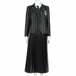 Cosplayshow La Familia Addams TV Cosplay Wednesday School Uniform Cosplay Disfraces