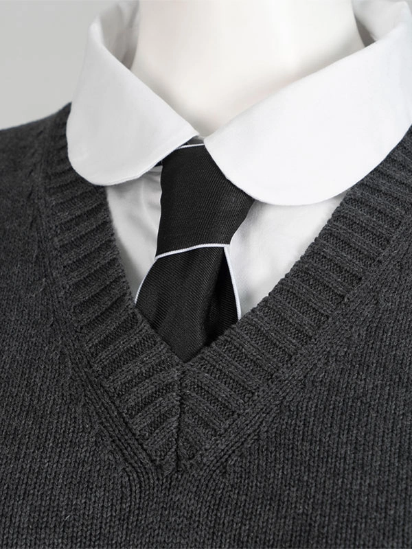 Cosplayshow La Familia Addams TV Cosplay Wednesday School Uniform Cosplay Disfraces 6 Cosplayshow La Familia Addams TV Cosplay Wednesday School Uniform Cosplay Disfraces - Imagen 4