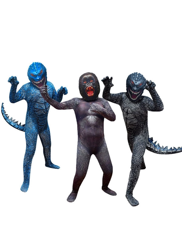 Cosplayshow Monster King Godzilla Vs King Kong Ropa Disfraz De Cosplay De Halloween Para Niños 3 Cosplayshow Monster King Godzilla Vs King Kong Ropa Disfraz De Cosplay De Halloween Para Niños