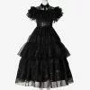 Cosplayshow The Addams Family TV Cosplay Wednesday Kid Cosplay Vestidos De Baile Prestige Edition -Tienda Cosplayshow 202212261008379753518