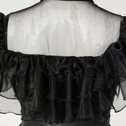 Cosplayshow The Addams Family TV Cosplay Wednesday Kid Cosplay Vestidos De Baile Prestige Edition -Tienda Cosplayshow 202212261008394197172