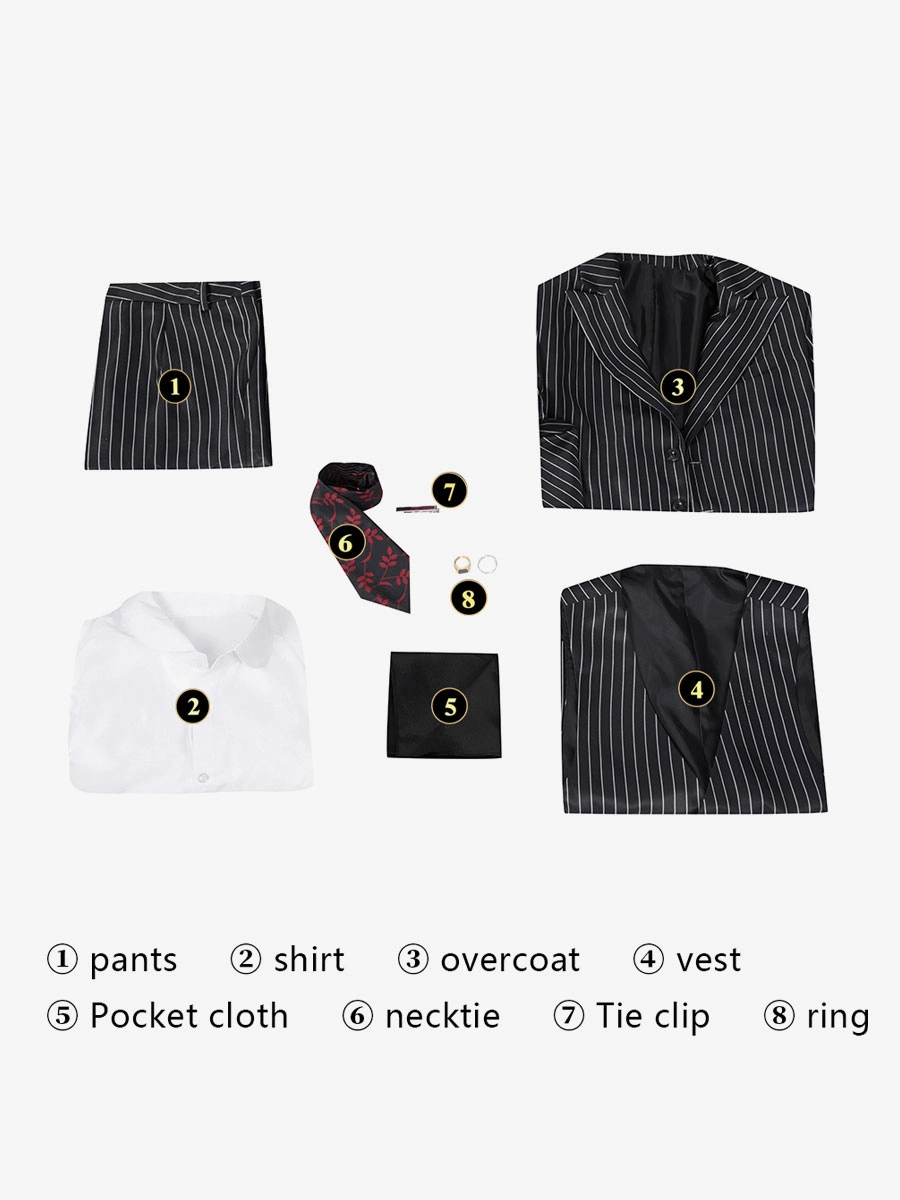 Cosplayshow Miércoles La Familia Addams Gomez Addams 2022 Disfraces De Cosplay 11 Cosplayshow Miércoles La Familia Addams Gomez Addams 2022 Disfraces De Cosplay - Imagen 9