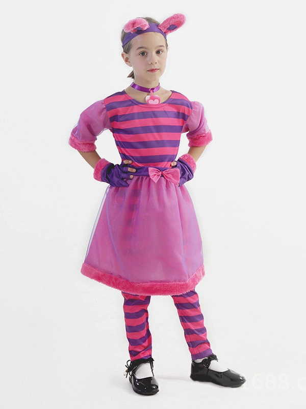 Cosplayshow Alicia En El País De Las Maravillas Cosplay Cheshire Cat Kid Cosplay Disfraces 6 Cosplayshow Alicia En El País De Las Maravillas Cosplay Cheshire Cat Kid Cosplay Disfraces - Imagen 4