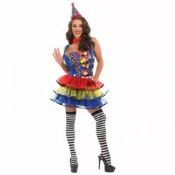 Disfraz Payaso Mujer Sexy Con Tutu