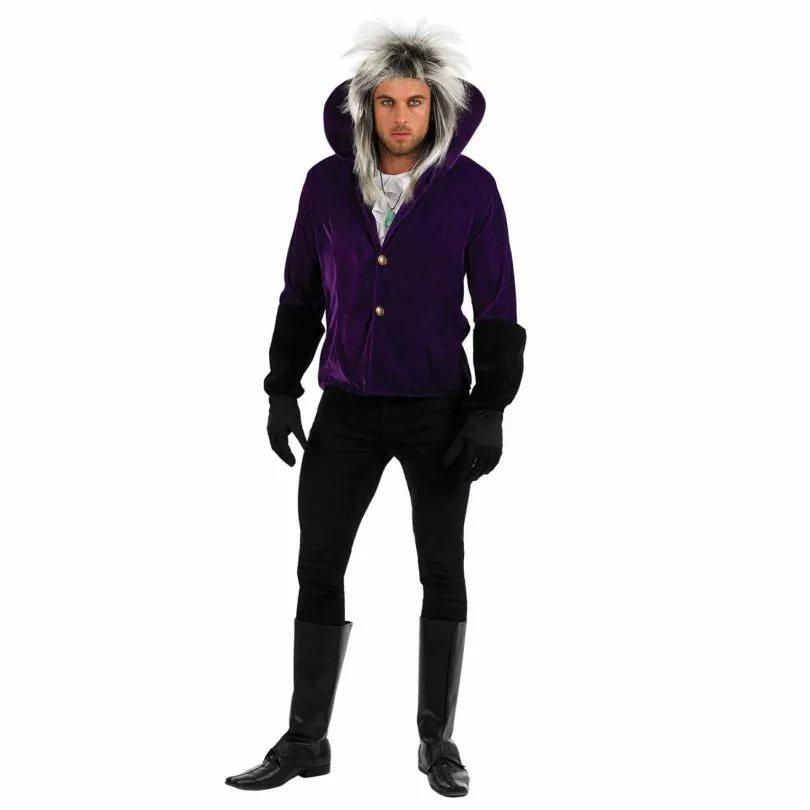 Disfraz Años 80 Mago Y Rey De Los Gnomos Para Hombre 3 Disfraz Años 80 Mago Y Rey De Los Gnomos Para Hombre