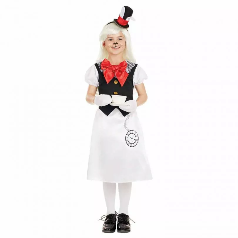 Disfraz Conejo Blanco De Cuentos Para Niñas 3 Disfraz Conejo Blanco De Cuentos Para Niñas