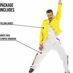 Disfraz Leyenda Del Rock Adulto -Tienda Cosplayshow 61g0eqp3 el. ac ux679