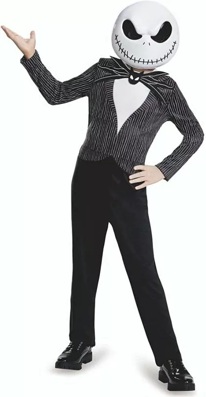 Disfraz Jack Skellington Niño Clásico 3 Disfraz Jack Skellington Niño Clásico