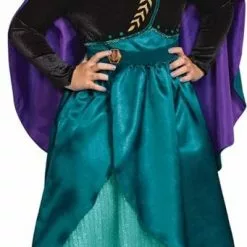 Disfraz Anna Frozen Niña Reina De Arendelle Deluxe