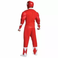 Disfraz Power Ranger Rojo Adulto -Tienda Cosplayshow 79729 back