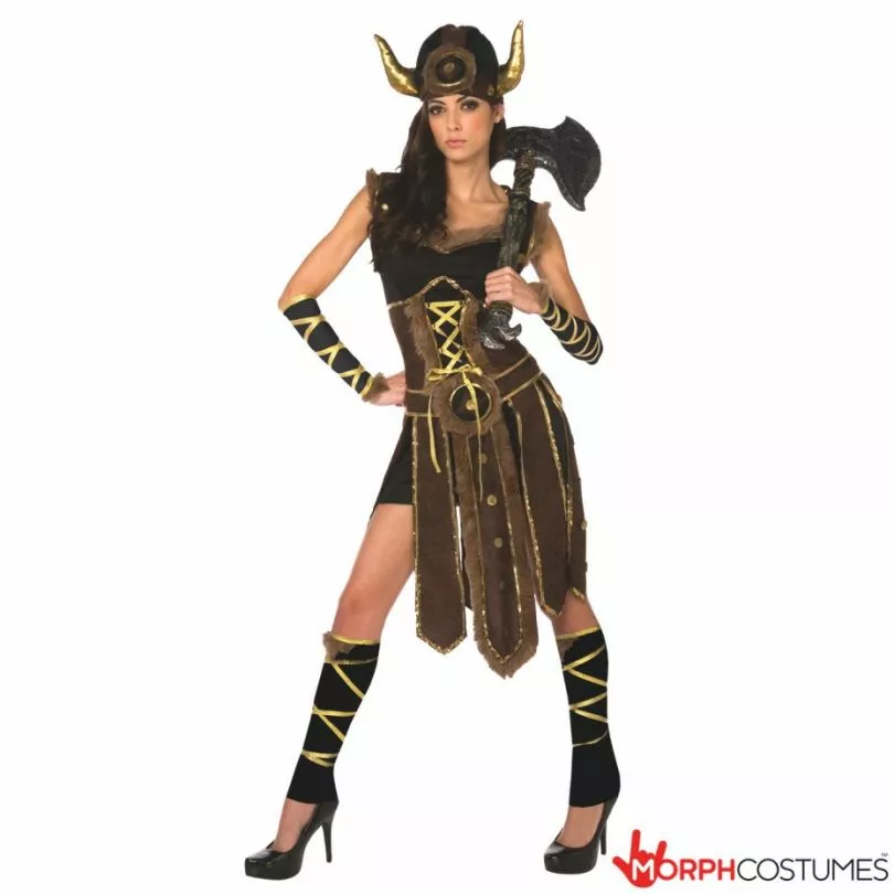 Disfraz De Vikinga Mujer 3 Disfraz De Vikinga Mujer