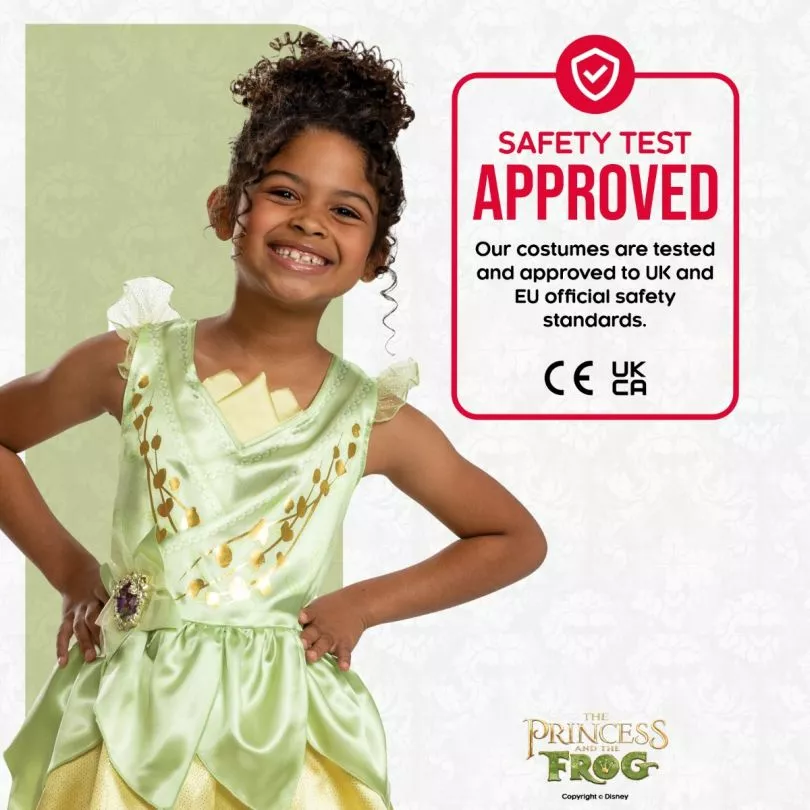 Kids Disney Princess Tiana Classic Costume 8 Kids Disney Princess Tiana Classic Costume - Imagen 6