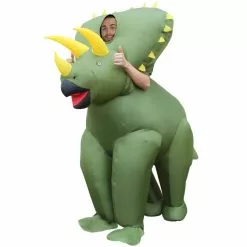 Disfraz De Triceratops Gigante Hinchable