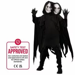Disfraz De Necrófago De Dos Cabezas Para Niños 12 Disfraz De Necrófago De Dos Cabezas Para Niños -Tienda Cosplayshow mcktgh two headed ghoul kids feature 3
