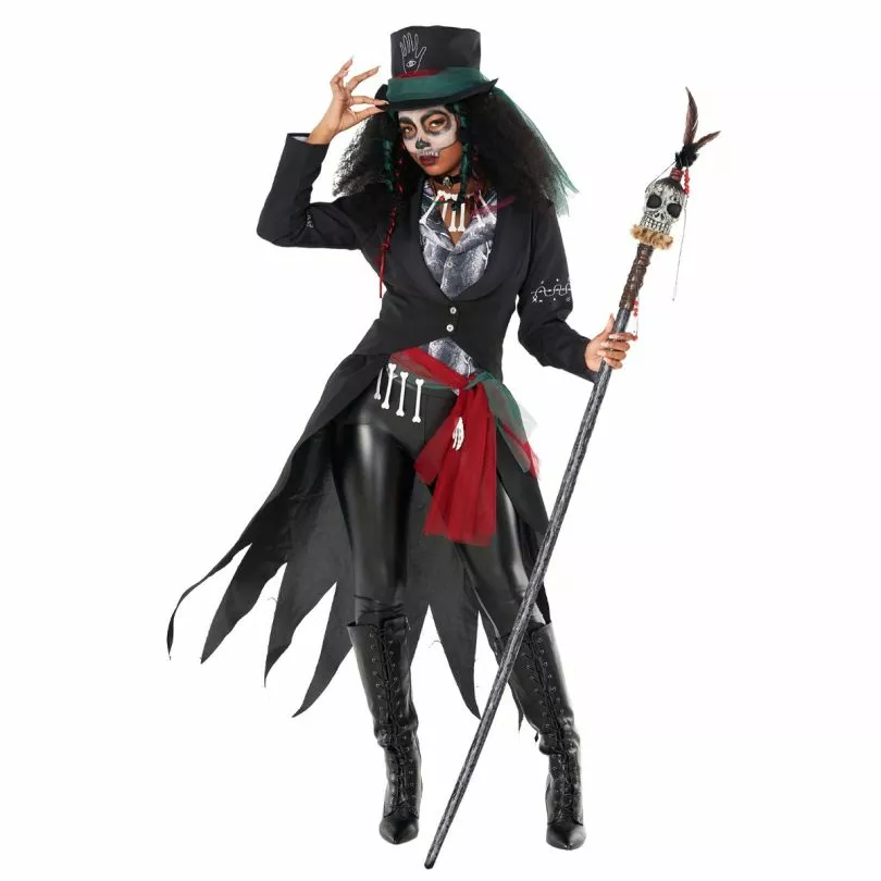 Womens Voodoo Priestess Costume 4 Womens Voodoo Priestess Costume - Imagen 2