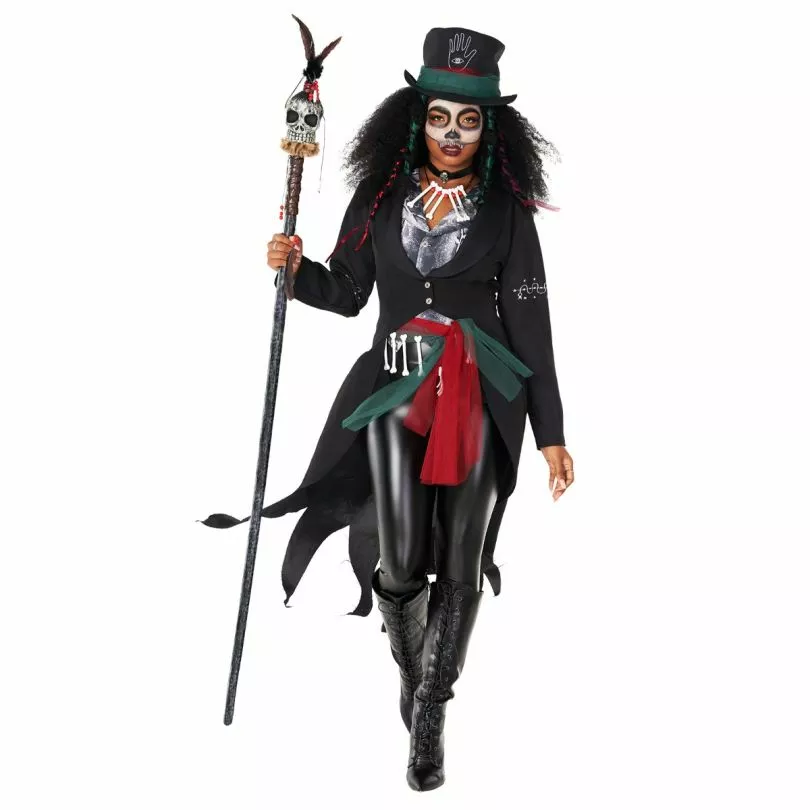 Womens Voodoo Priestess Costume 5 Womens Voodoo Priestess Costume - Imagen 3