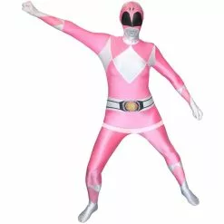 Disfraz Power Ranger Rosa Adulto